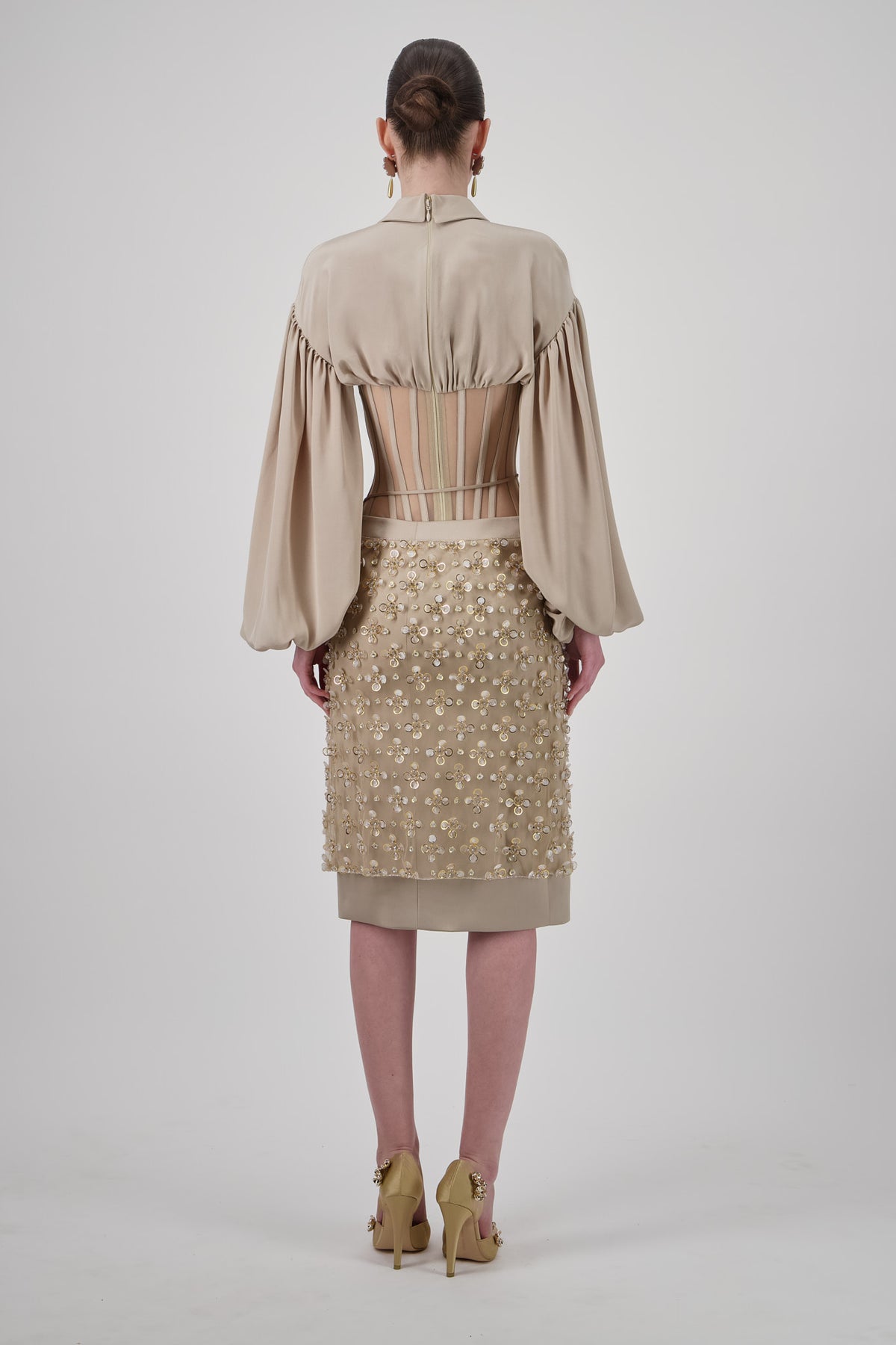 Georgette Puff Shirt