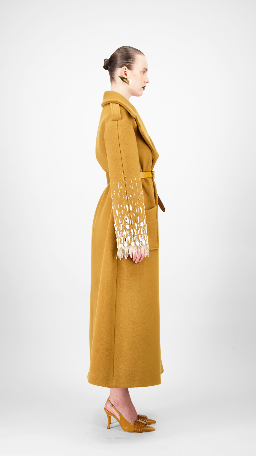 Pearl Wool Coat