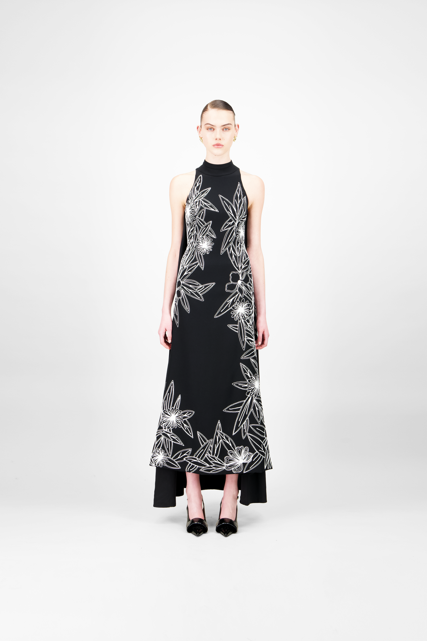 Halter Midi Dress