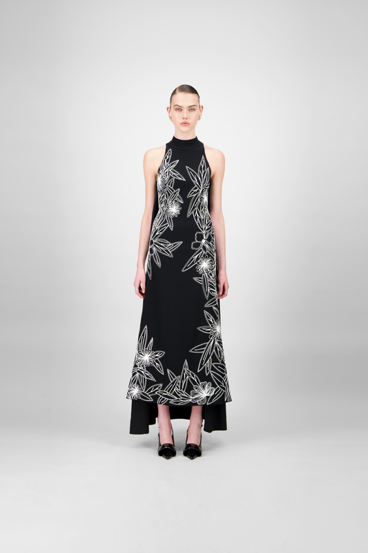 Halter Midi Dress