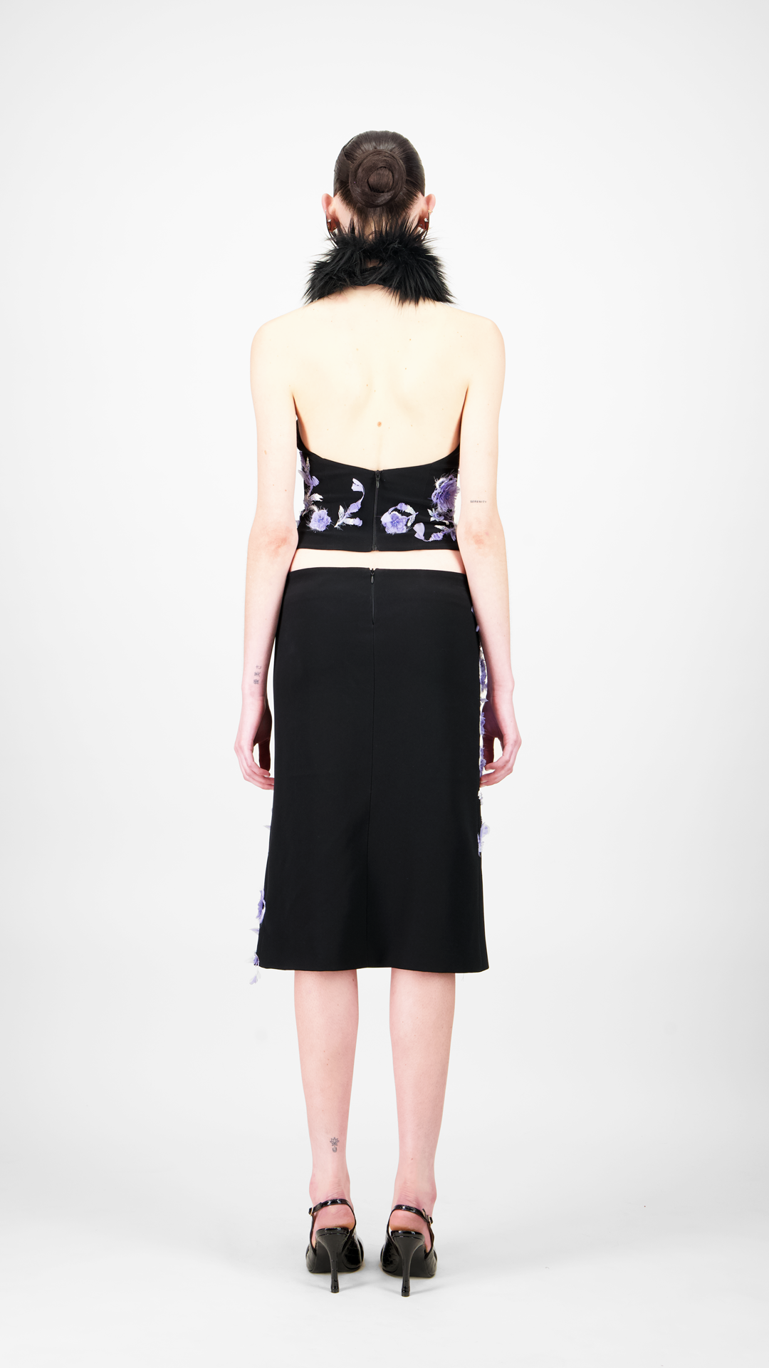 Beaded Midi Skirt