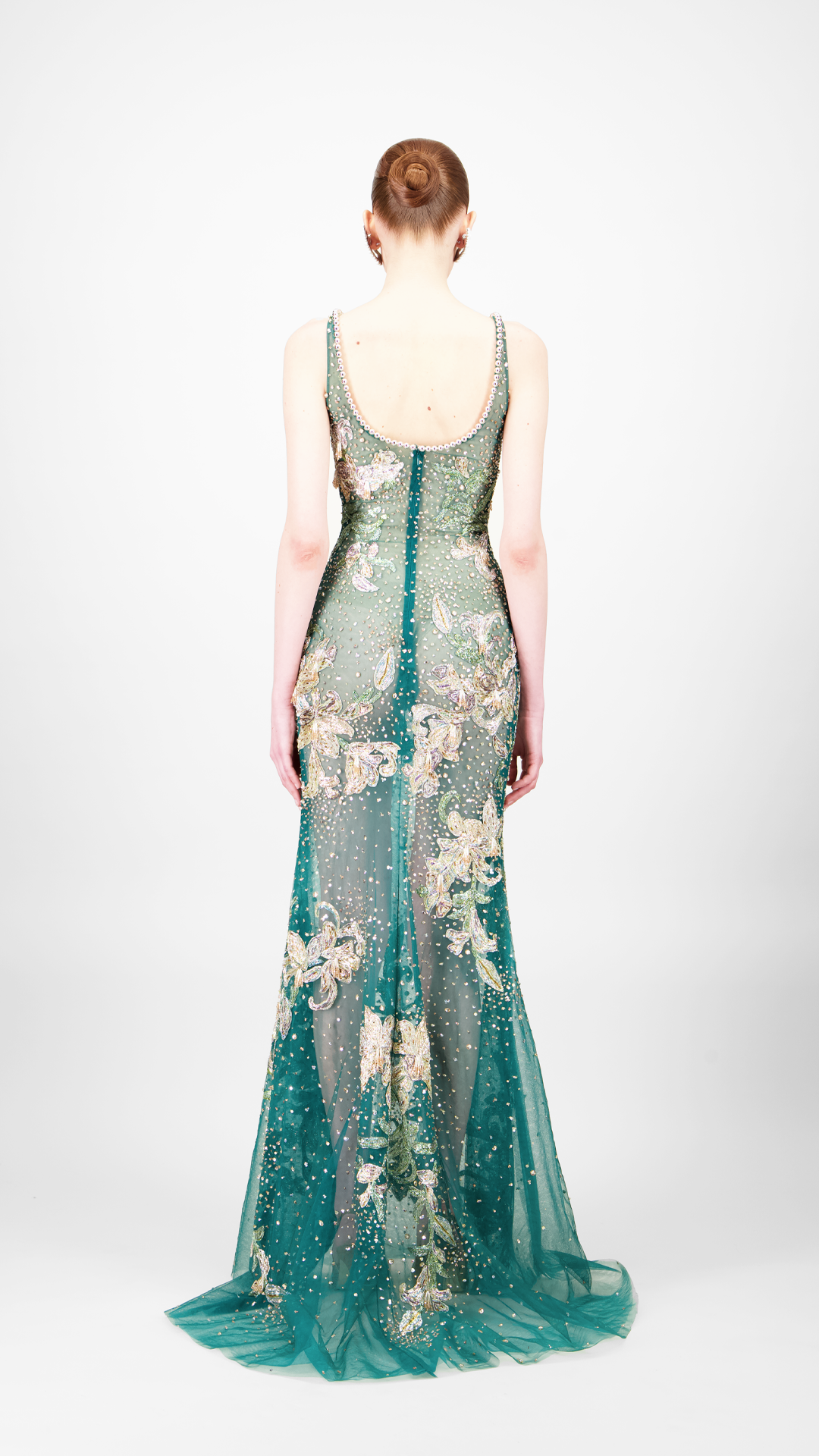 Beaded Long Dress
