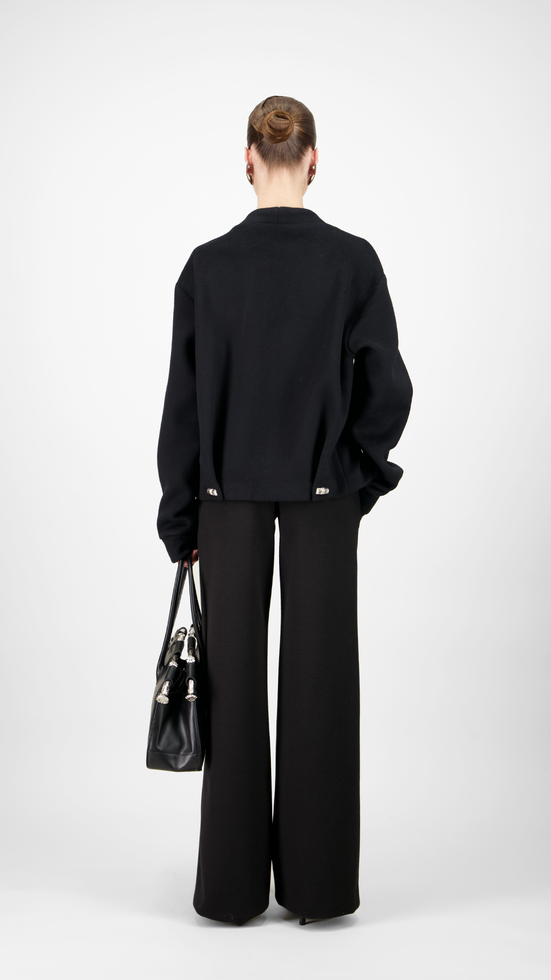 Low Waisted Wool Pants