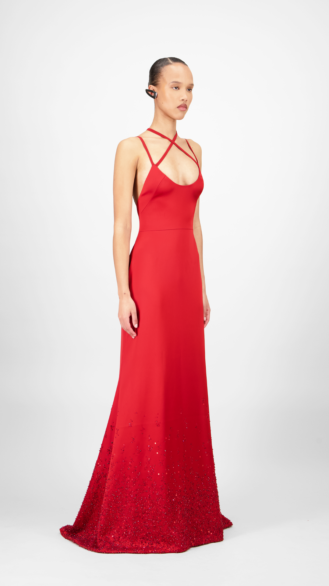 Silky Long Dress