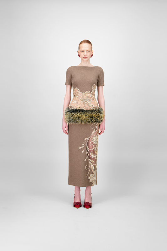 Stretch Midi Dress