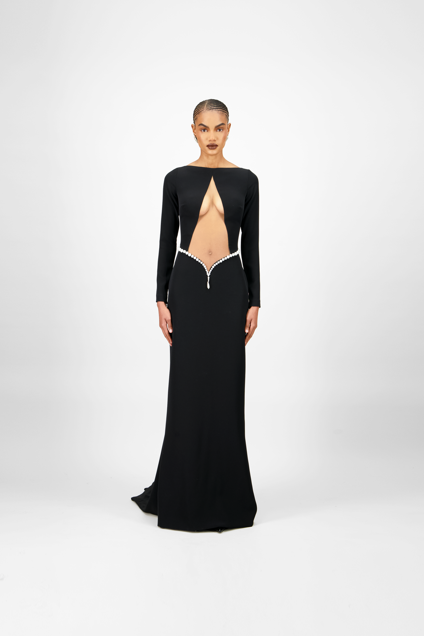 Cutout Long Dress