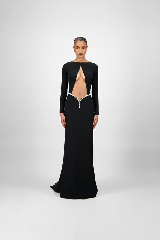 Cutout Long Dress