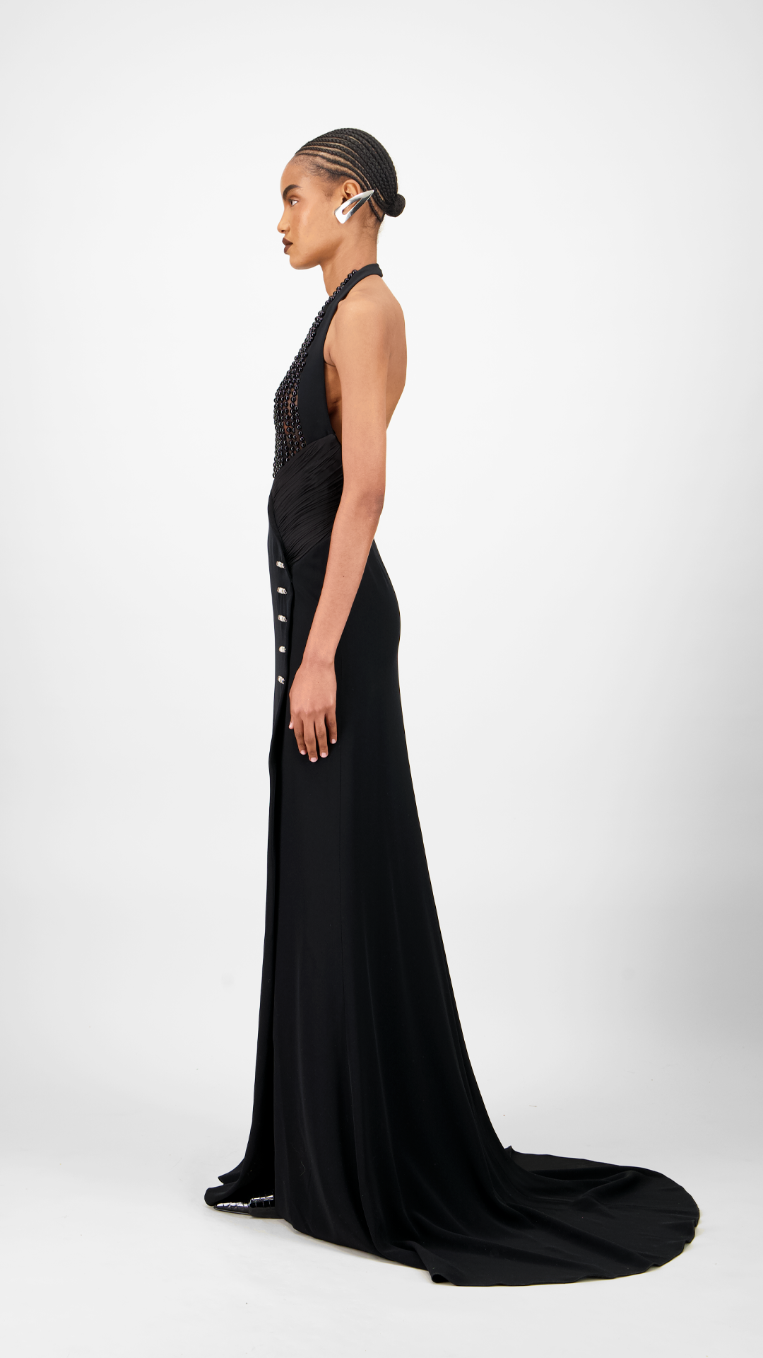 Beaded Long Dress