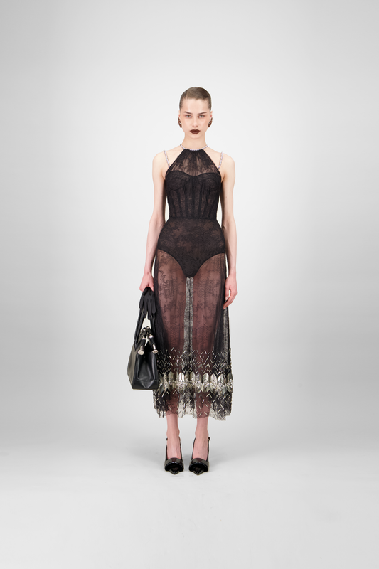 Lace Midi Dress
