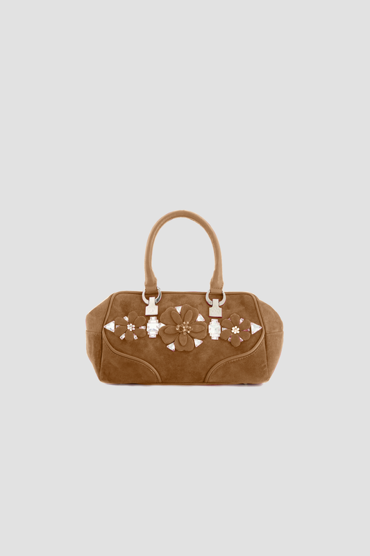 The Coco Brown Beaded Small Island