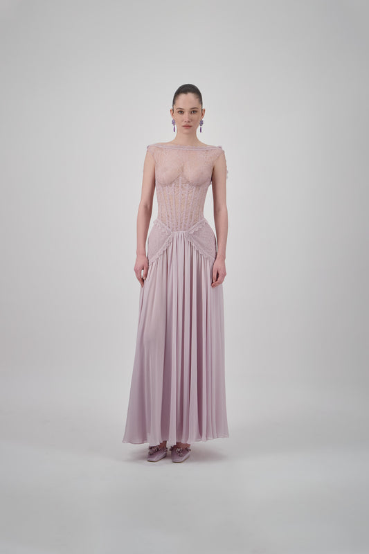 Lace Long Dress