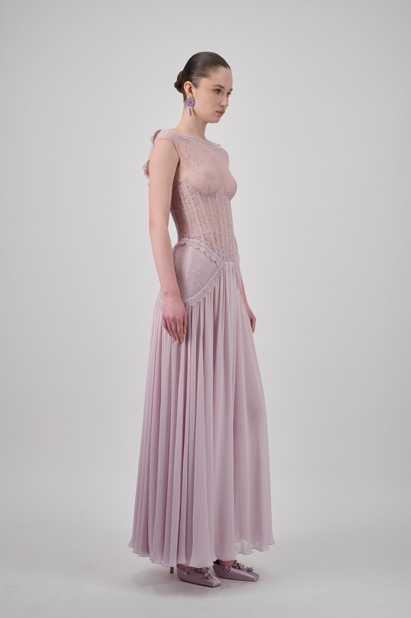 Lace Long Dress