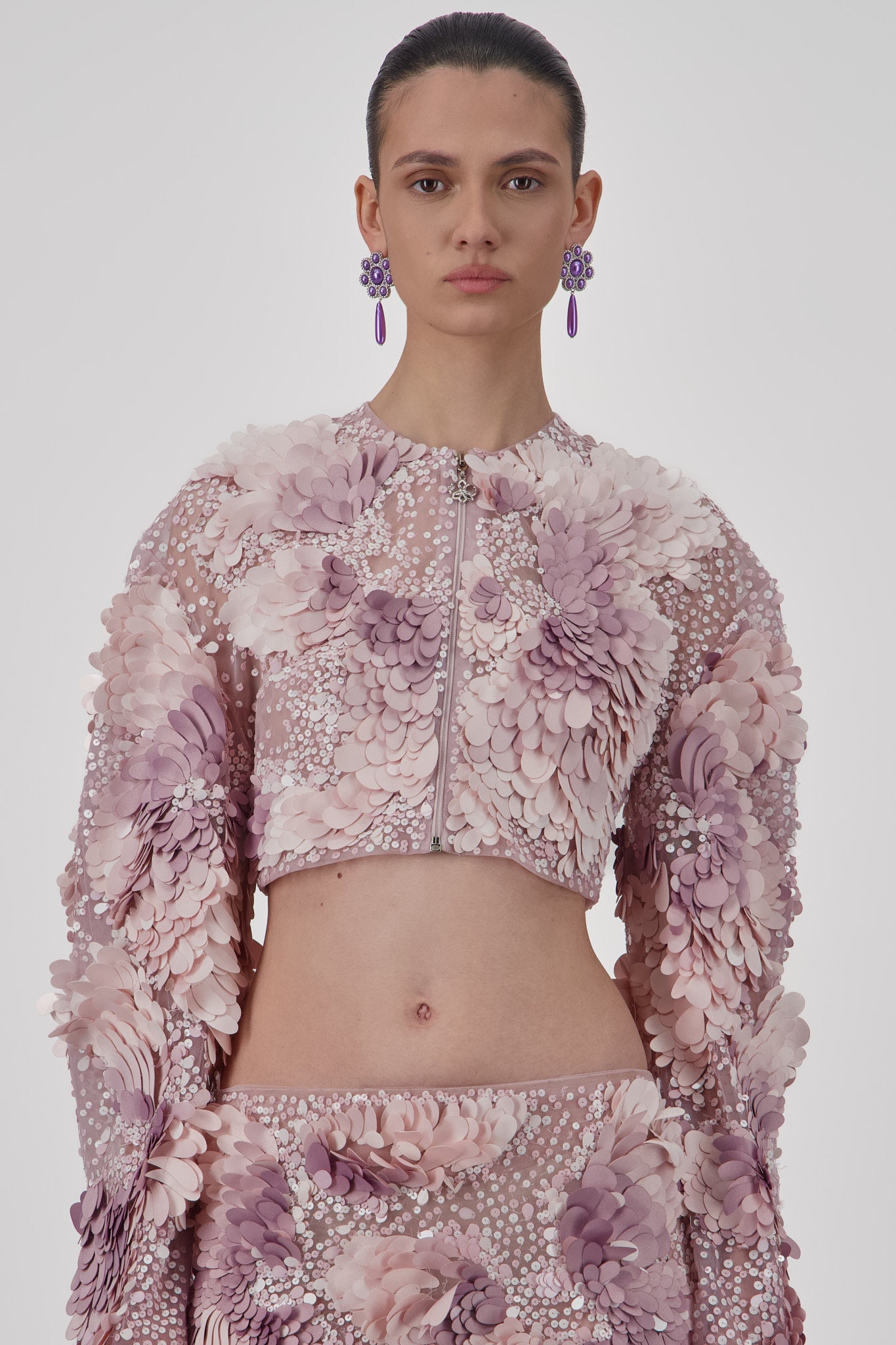 Embellished Cropped Jacket