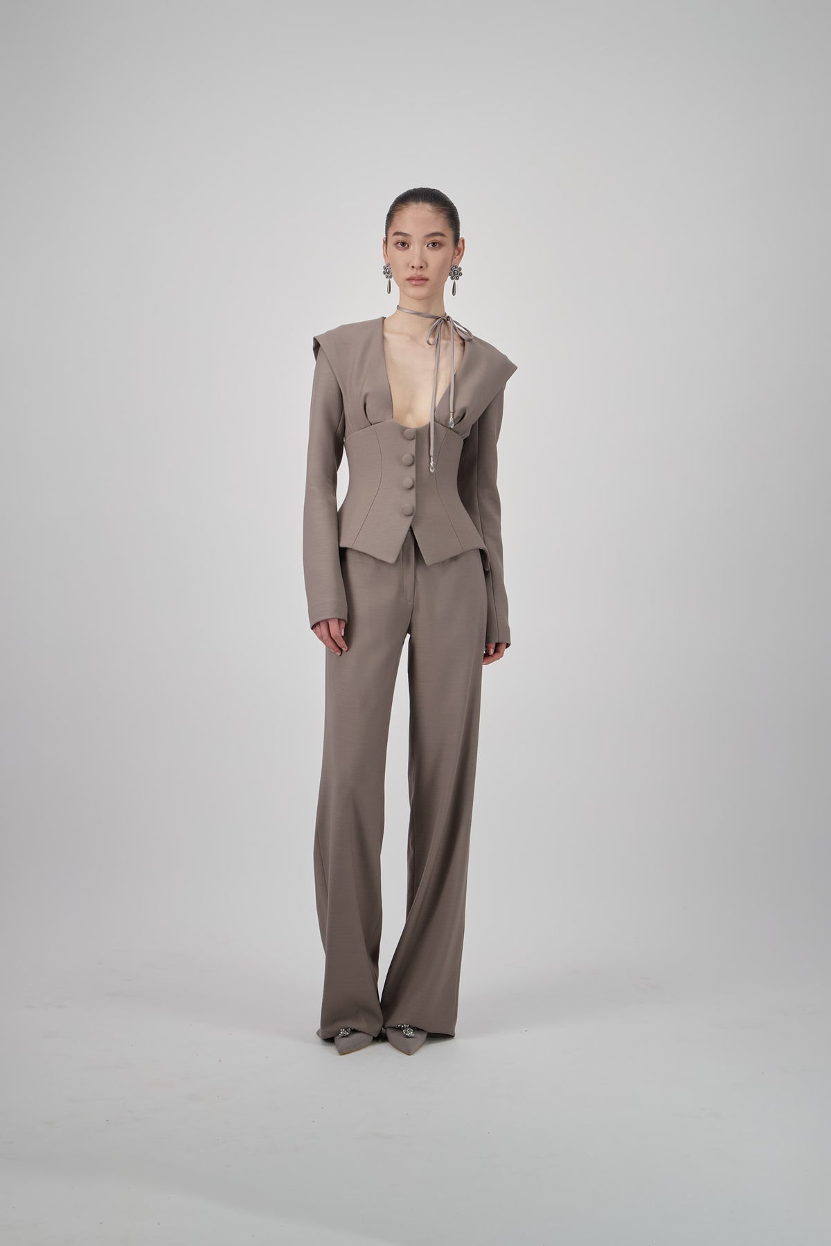 Sculpted Tailored Jacket