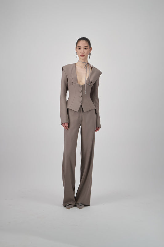Sculpted Tailored Jacket