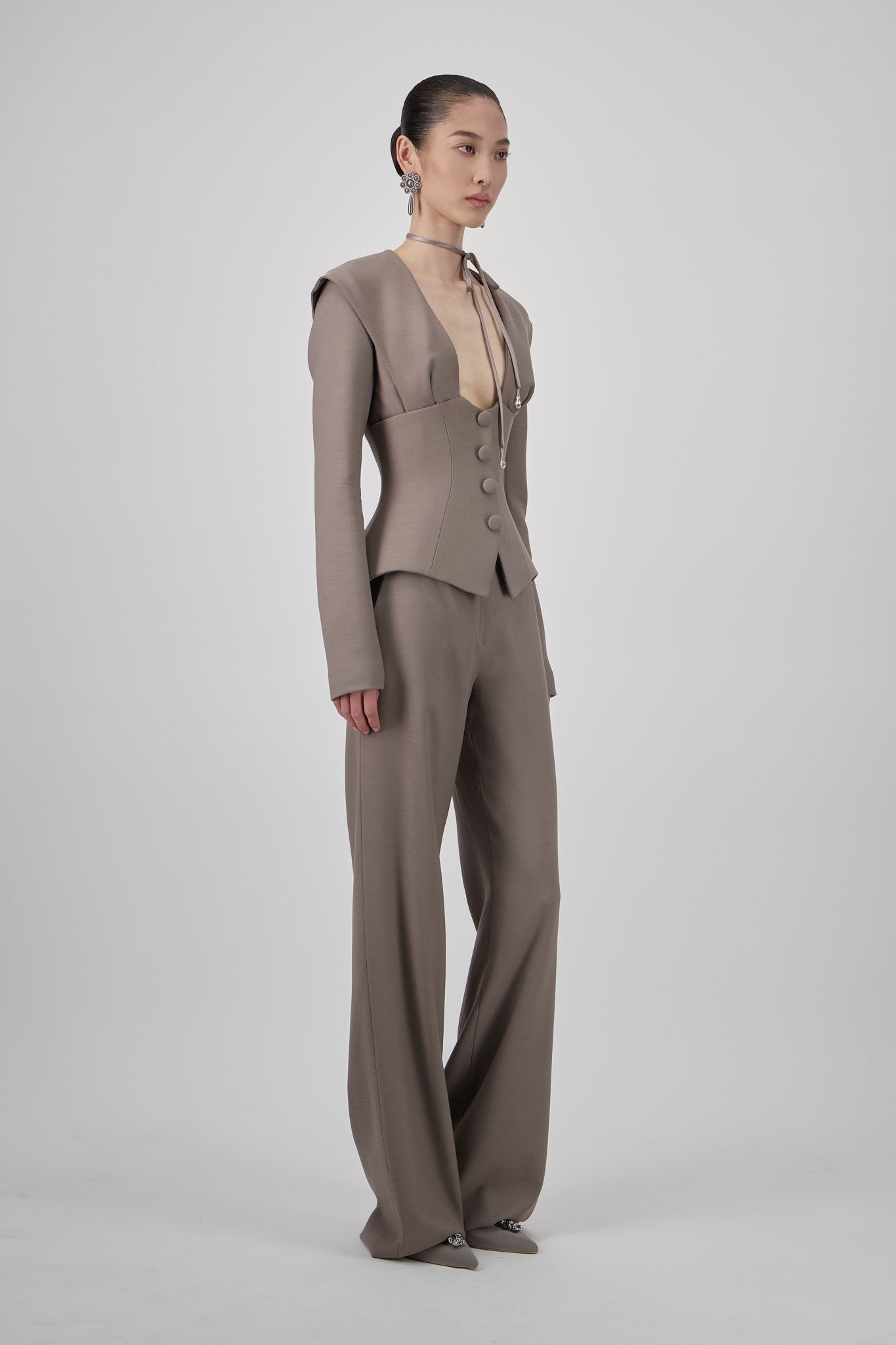 Sculpted Tailored Jacket