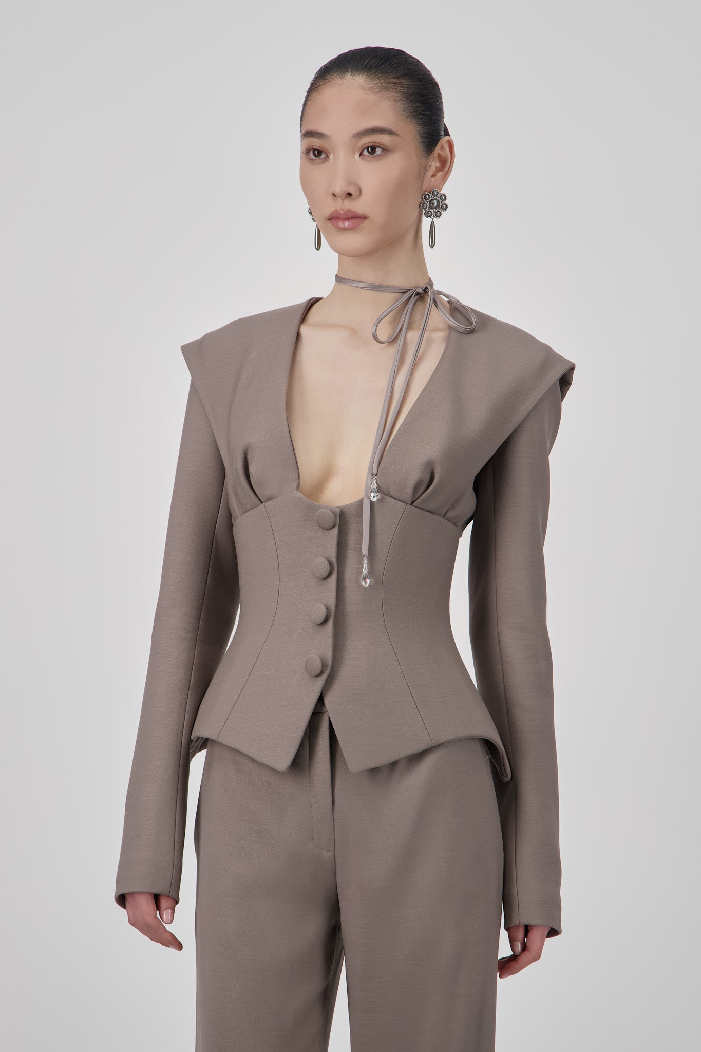 Sculpted Tailored Jacket