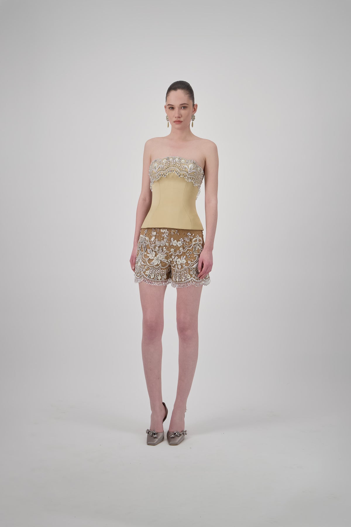 Layered Double Short Shorts