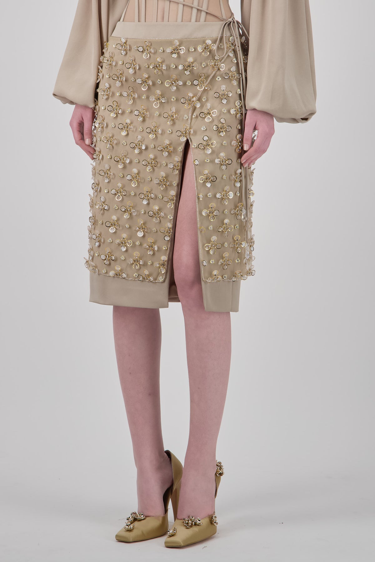 Layered Short Skirt