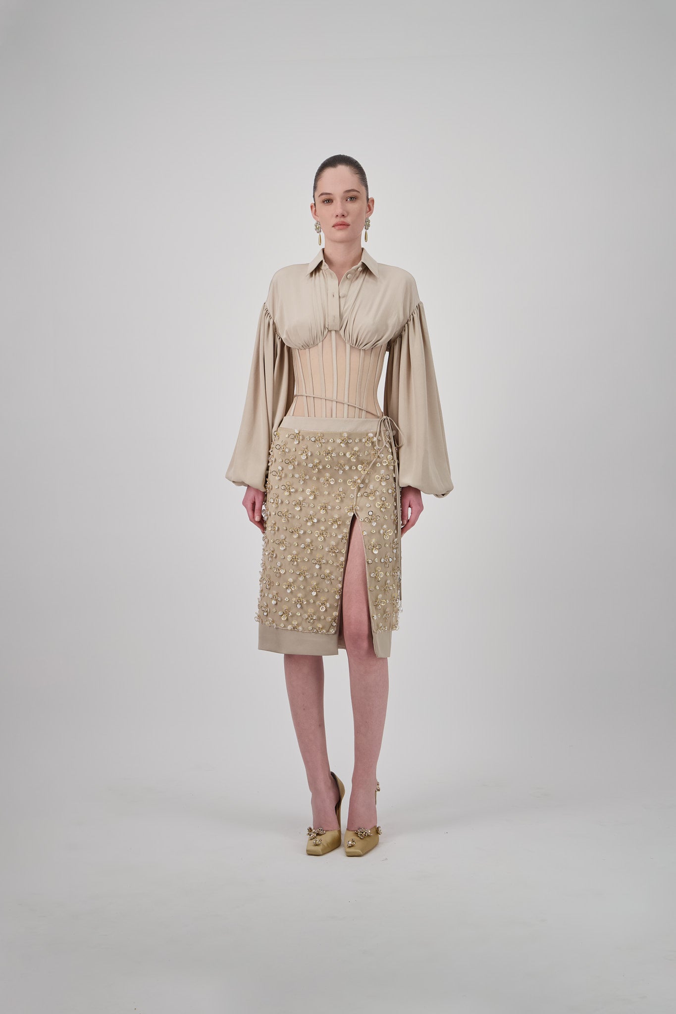 Georgette Puff Shirt