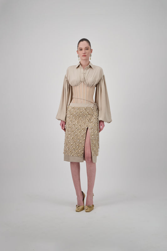 Georgette Puff Shirt