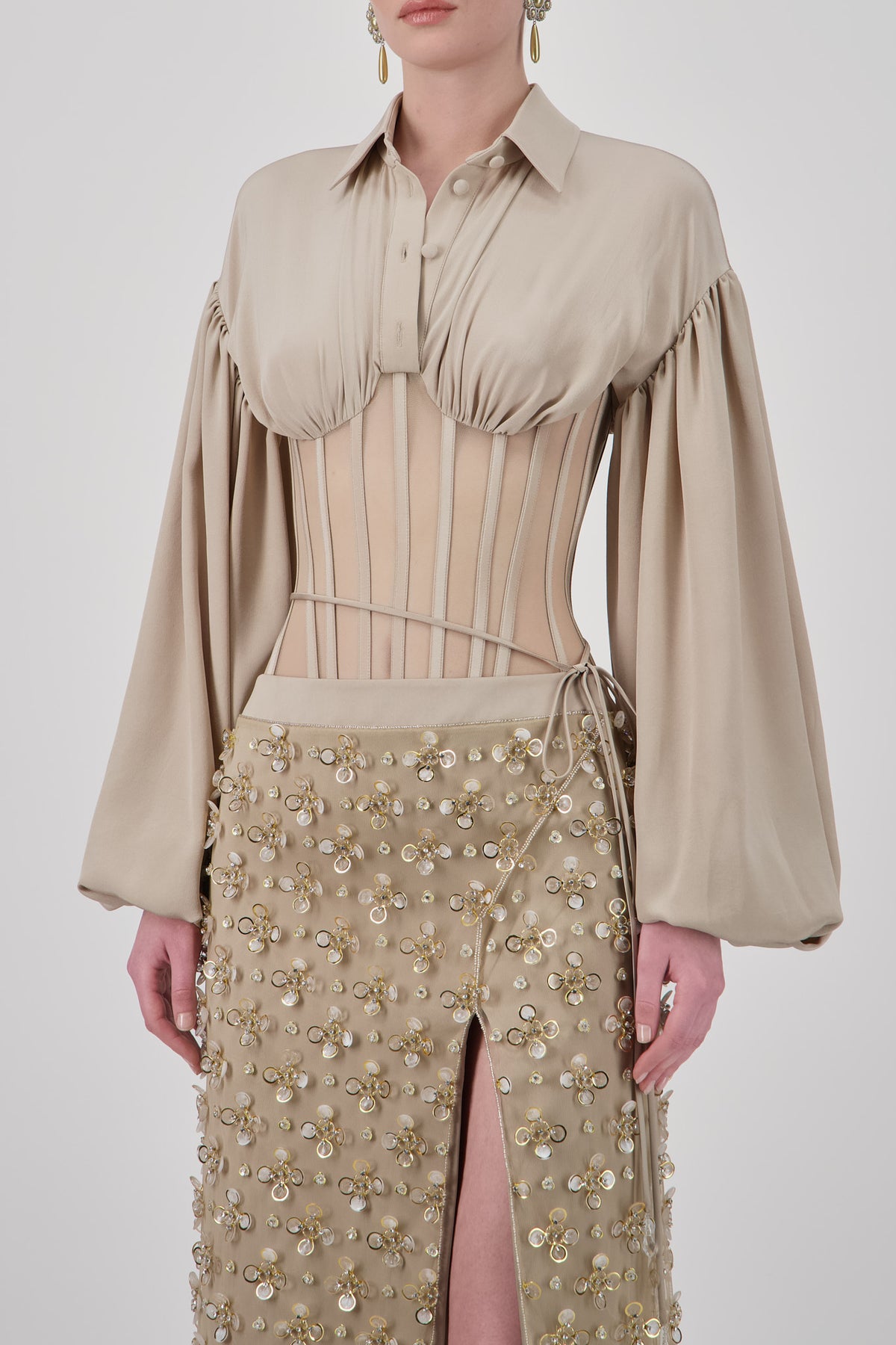 Georgette Puff Shirt