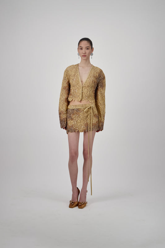 Lace Embellished Jacket