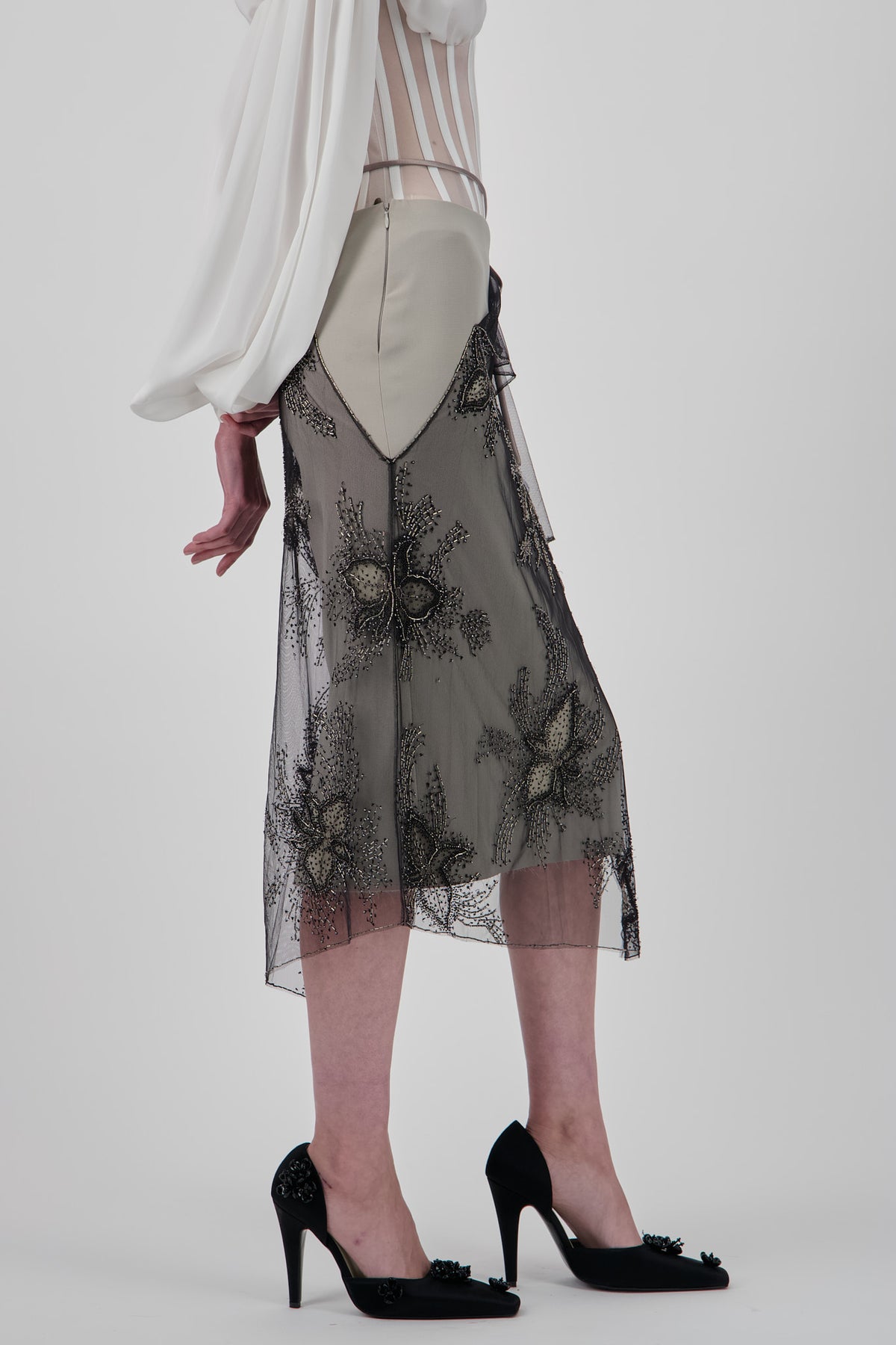 Layered Double Short Skirt