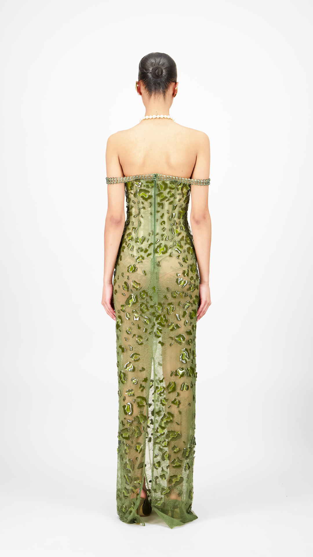 Off-Shoulder Long Dress