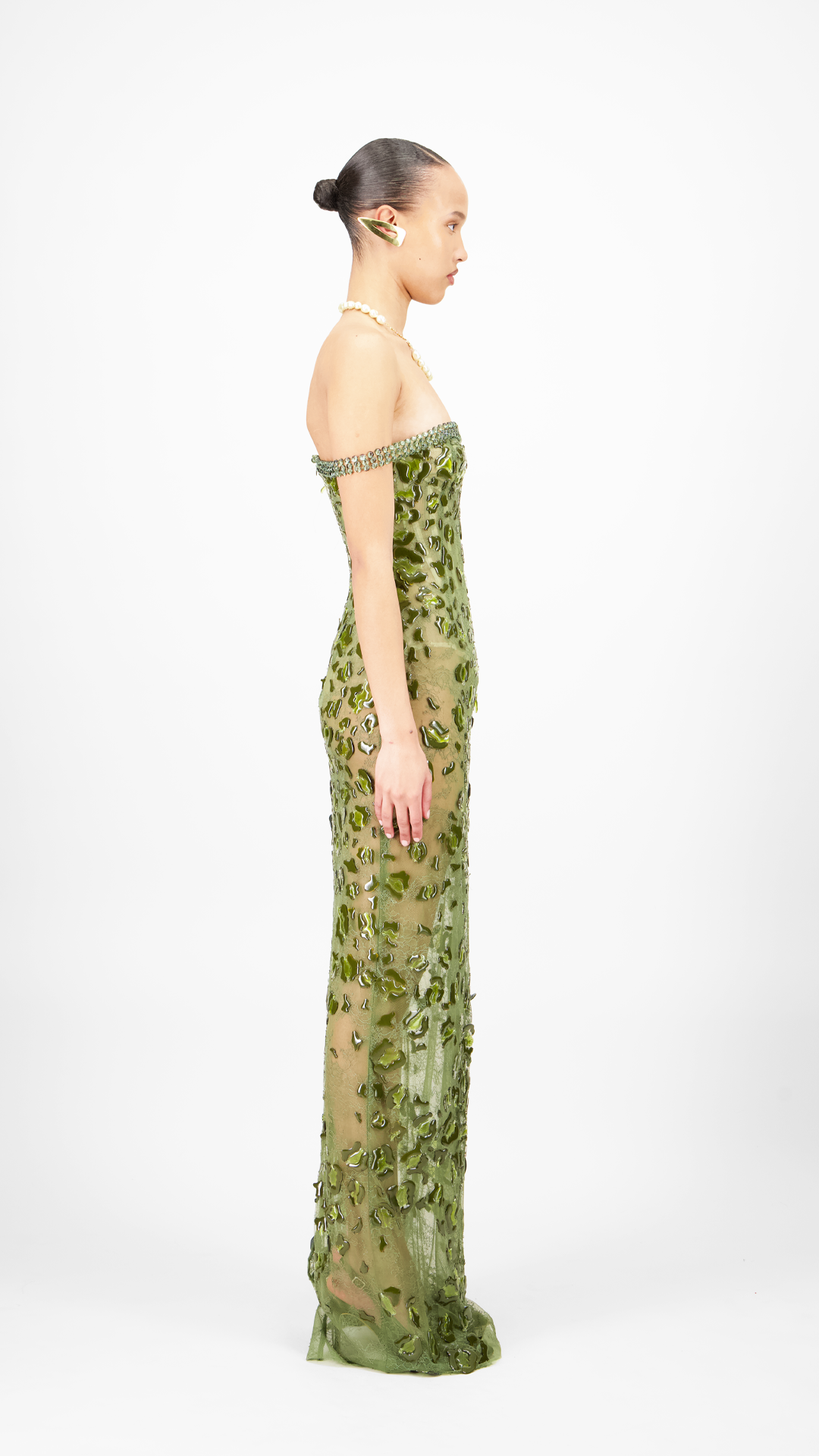 Off-Shoulder Long Dress