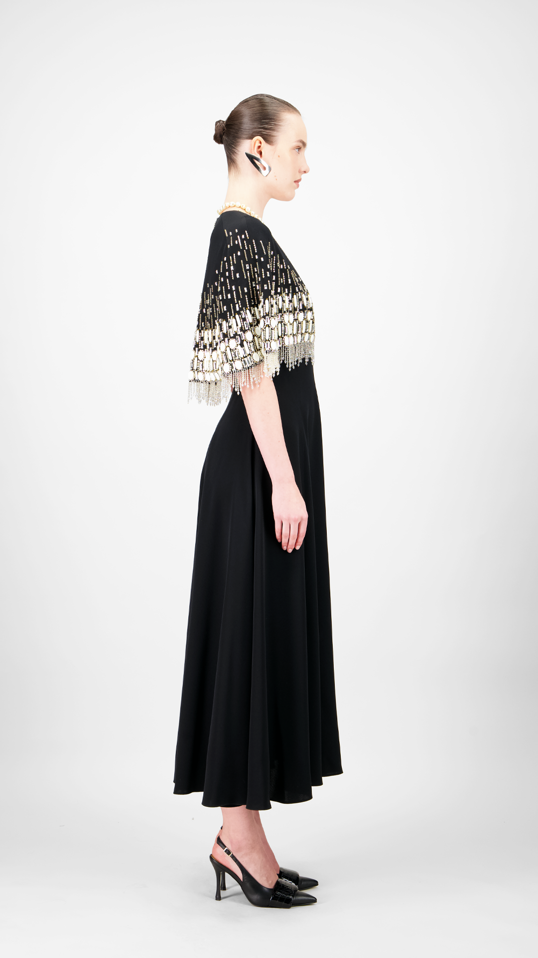 Beaded Midi Dress