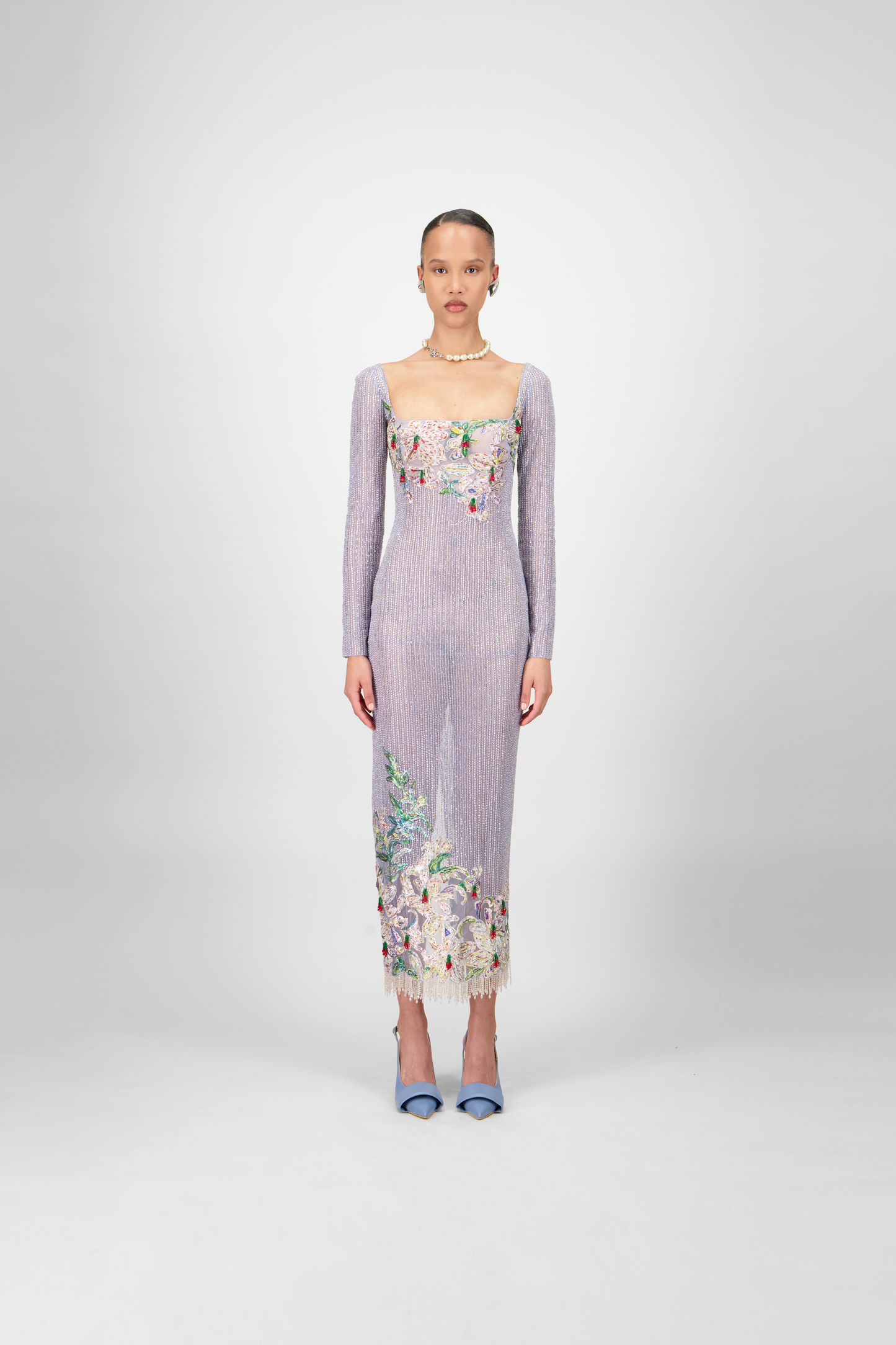 Long Sleeve Midi Dress