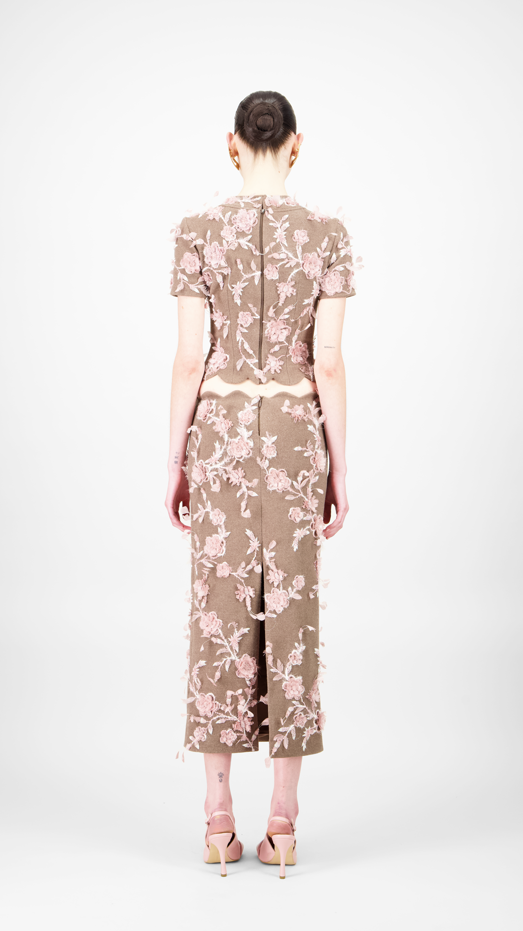 Floral Wool Blouse