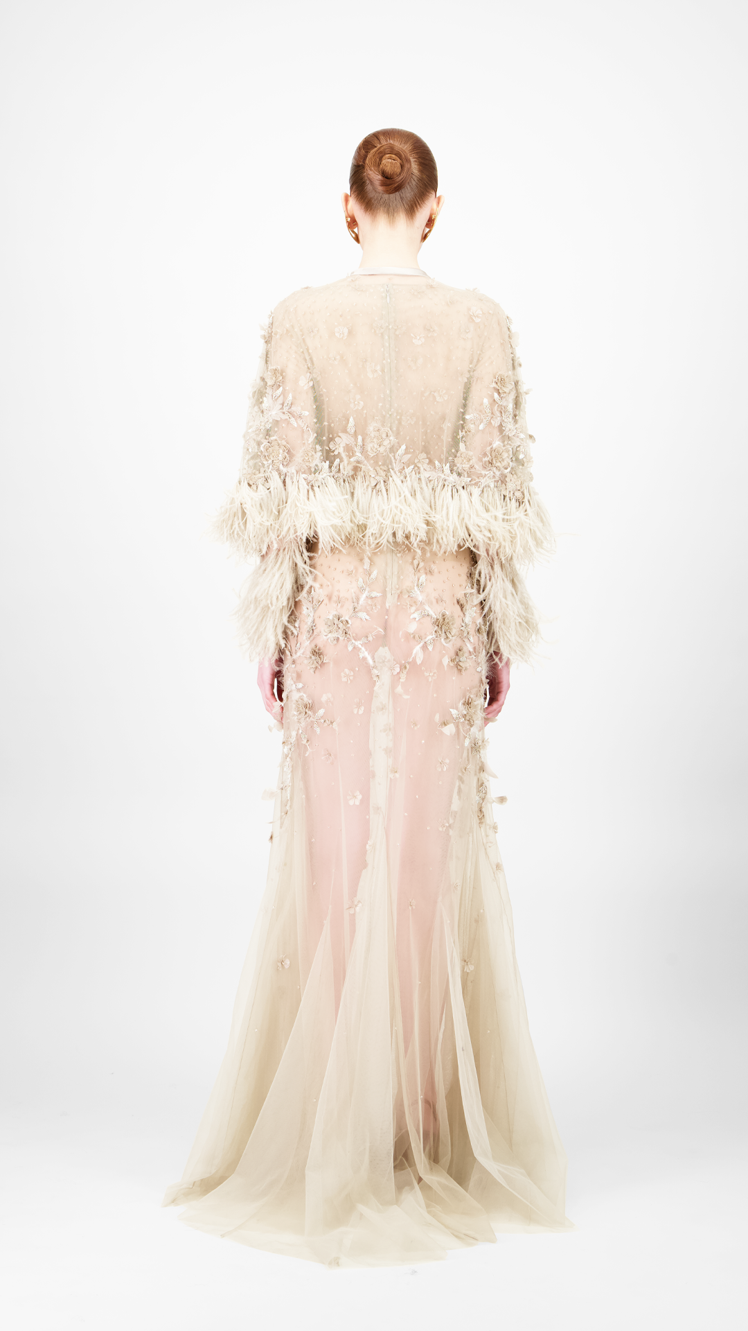 Beaded Long Dress