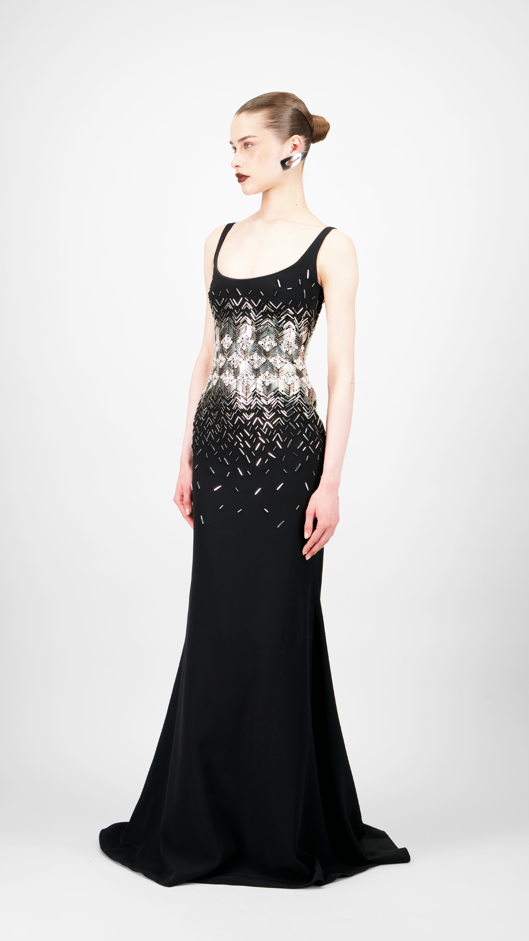 Embellished Long Dress