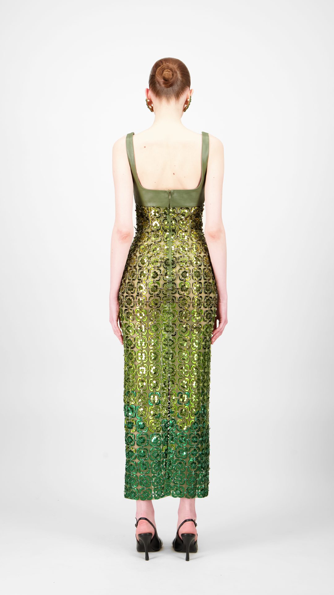 Glow Sequin Midi Dress