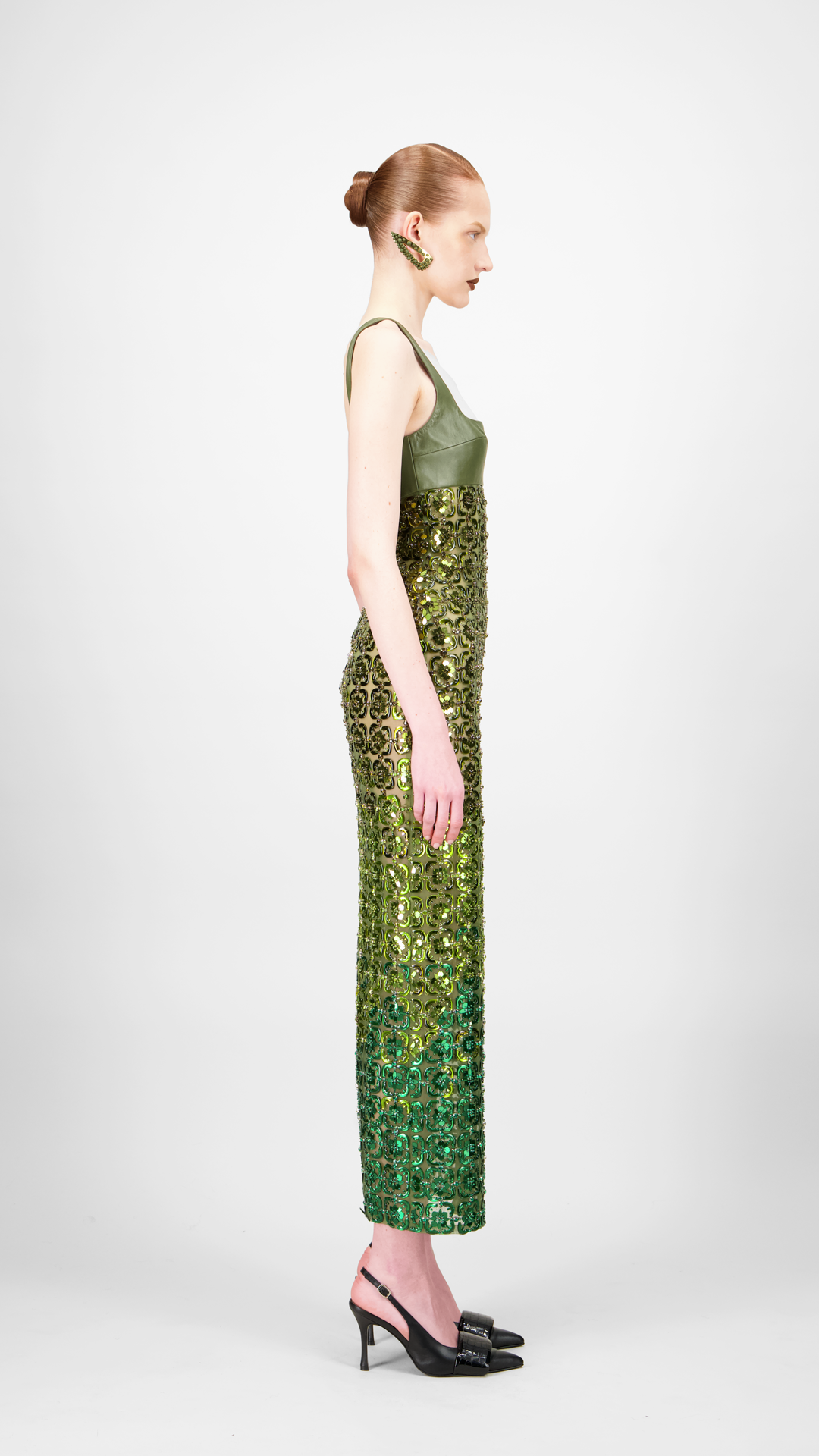 Glow Sequin Midi Dress