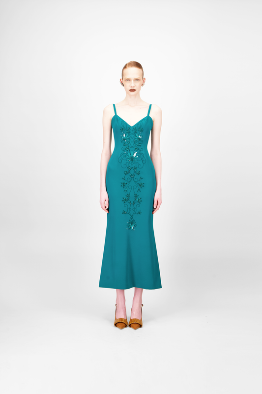 Fitted Midi Dress