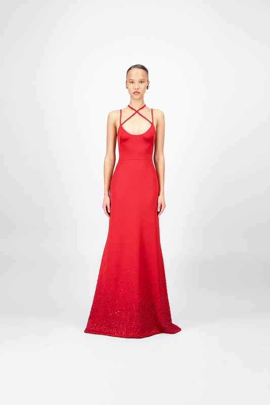 Silky Long Dress