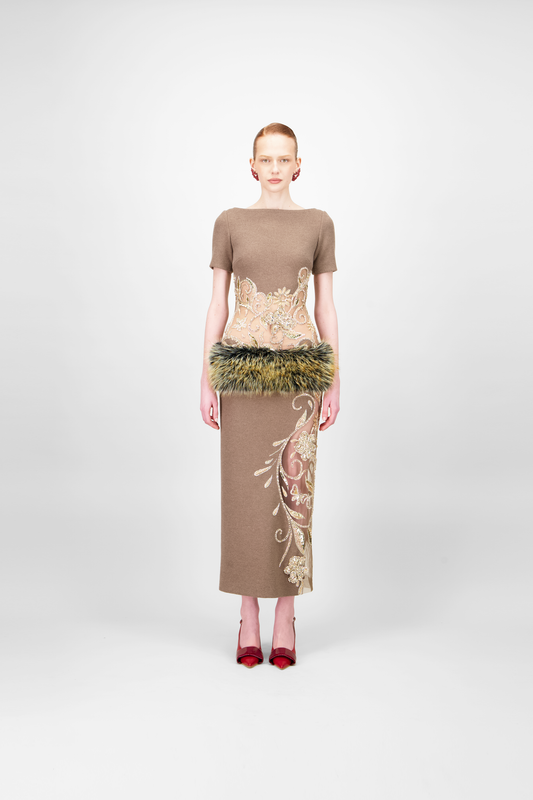 Stretch Midi Dress