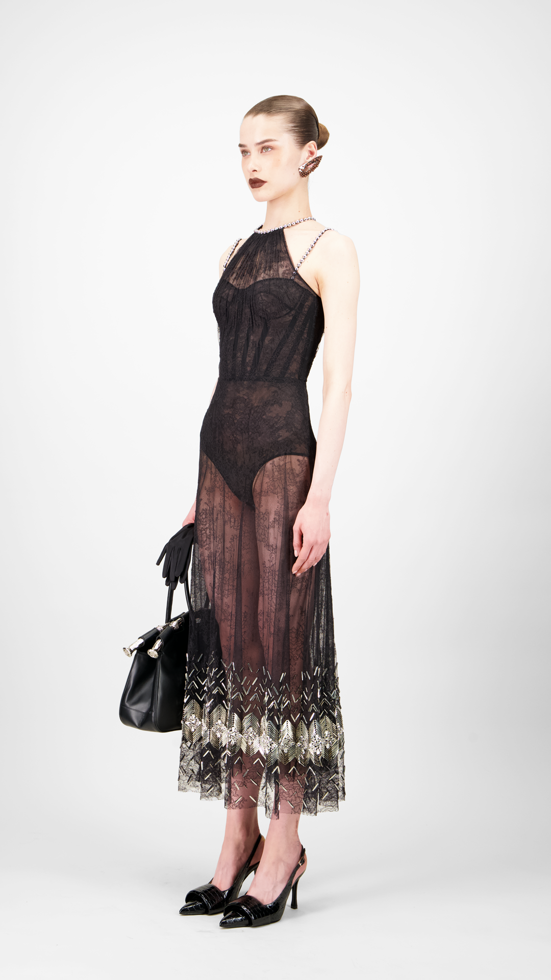 Lace Midi Dress