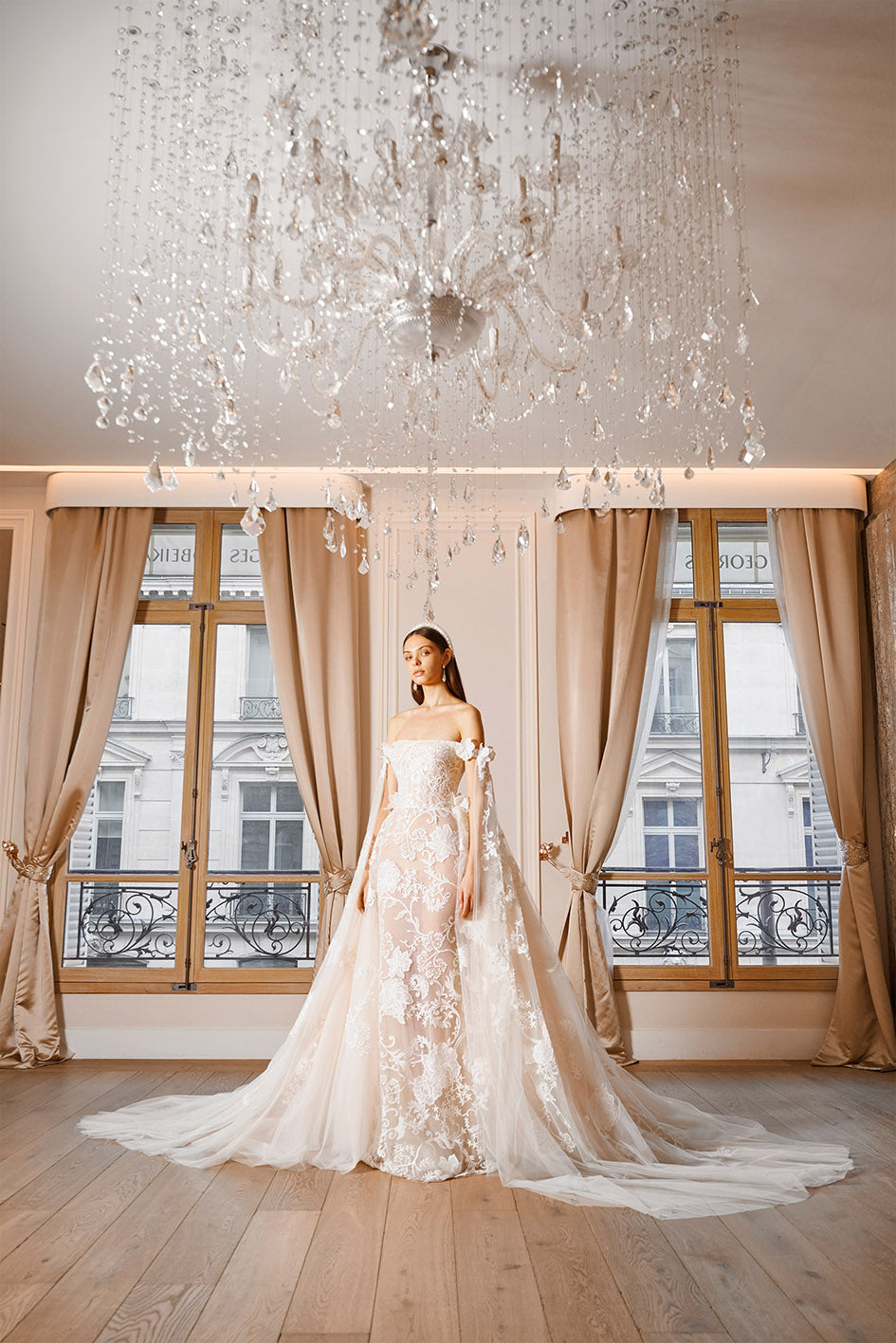 georges hobeika gold wedding dress LOOK 14 – Designer gown