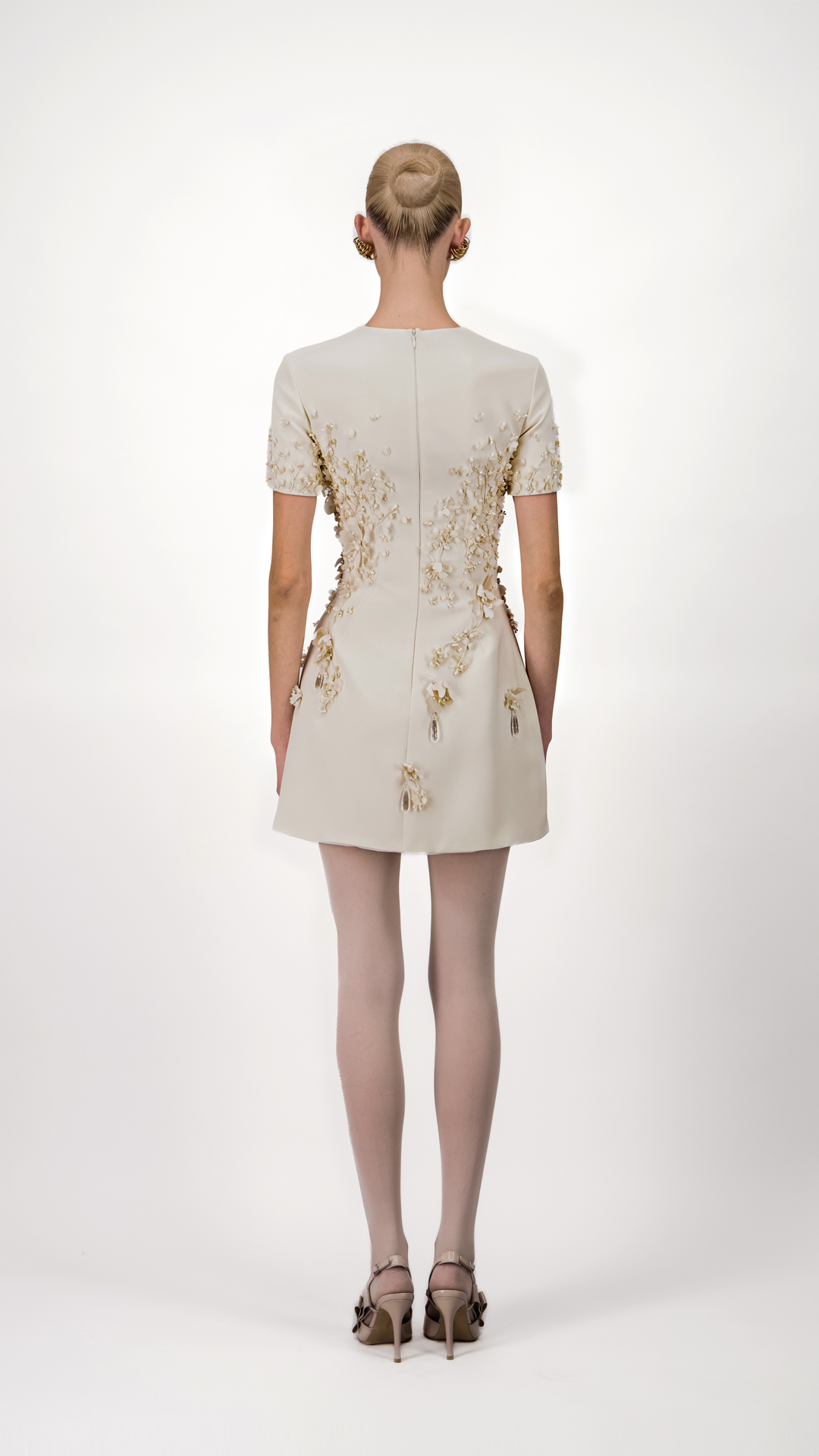 Floral Sprout Mini Dress