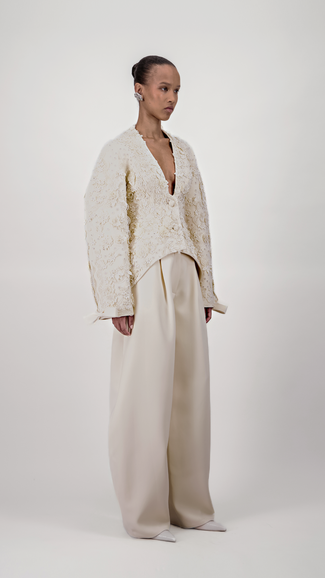 Sculpted Garden Sleeve Jacket