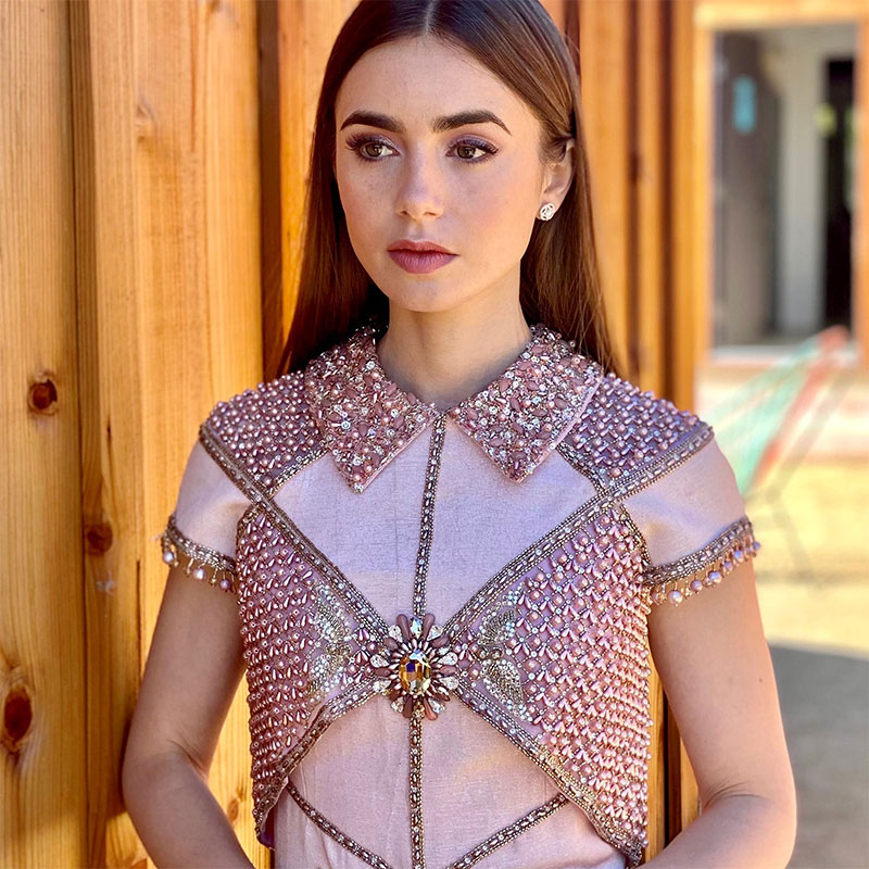 Lily Collins ini Georges Hobeika News
